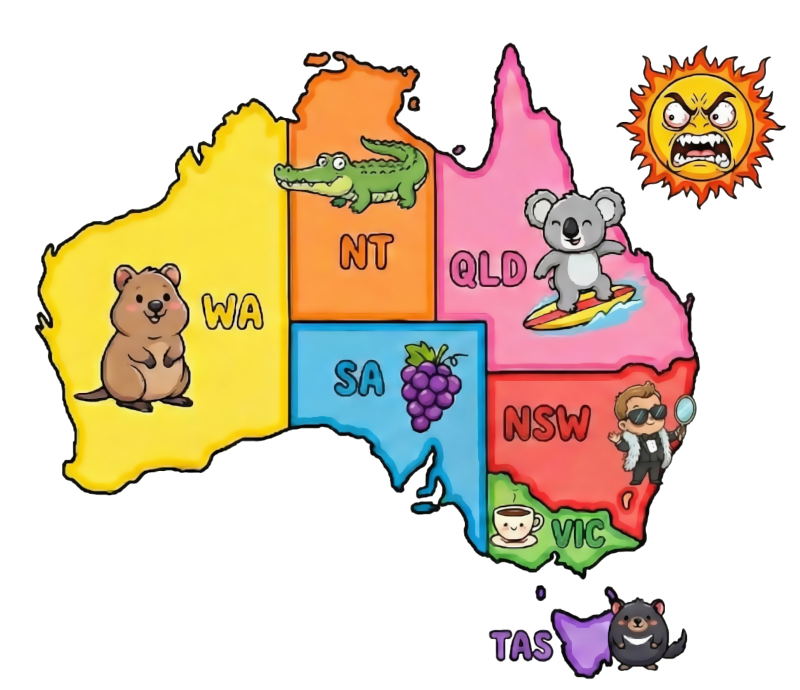 Australia Map